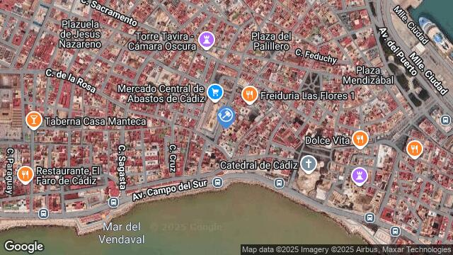 Ubicación de la subastas Subasta de cl libertad en Cádiz