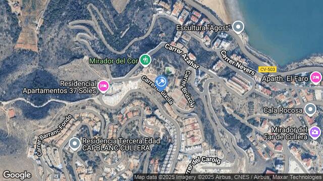 Ubicación de la subastas Subasta de vivienda en CULLERA