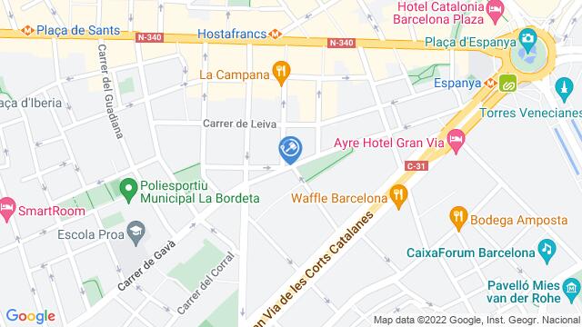 Ubicación de la subastas Subasta de local comercial en Barcelona