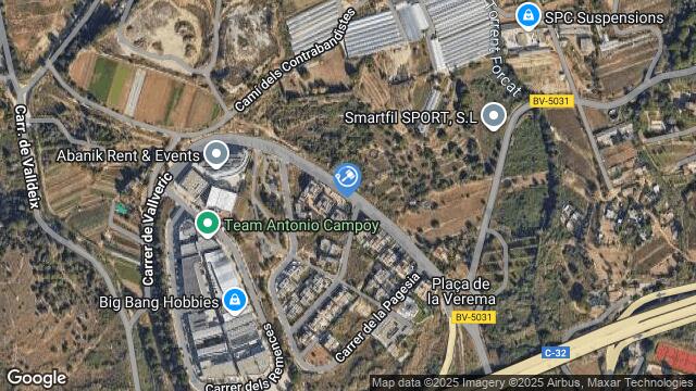 Ubicación de la subastas Subasta de garaje en Mataró