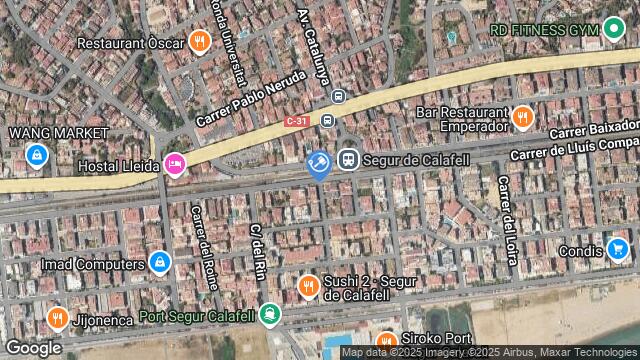 Ubicación de la subastas Subasta de local comercial en Segur de Calafell, Calafell