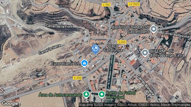 Ubicación de la subastas Subasta de vivienda en Castelldans