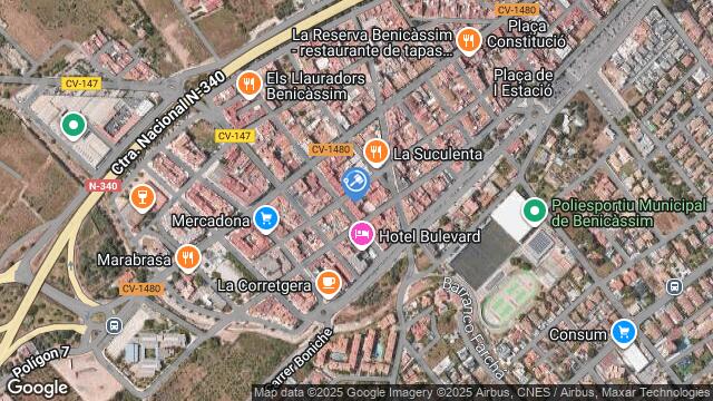 Ubicación de la subastas Subasta de vivienda en BENICASSIM