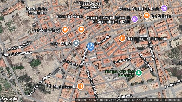 Ubicación de la subastas Subasta de garaje en MULA