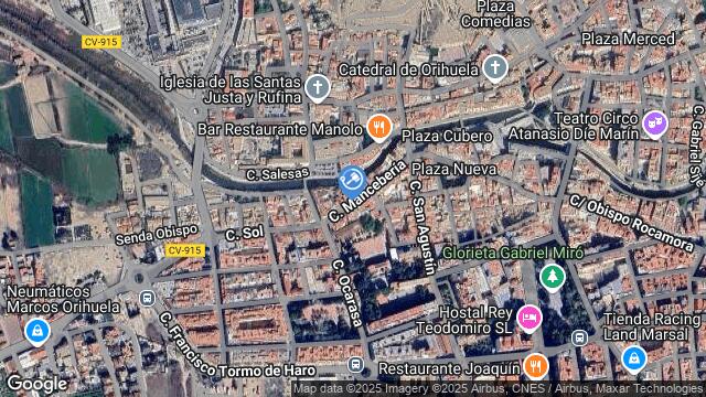 Ubicación de la subastas Subasta de local comercial en Orihuela