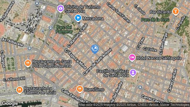 Ubicación de la subastas Subasta de vivienda en SANTA POLA