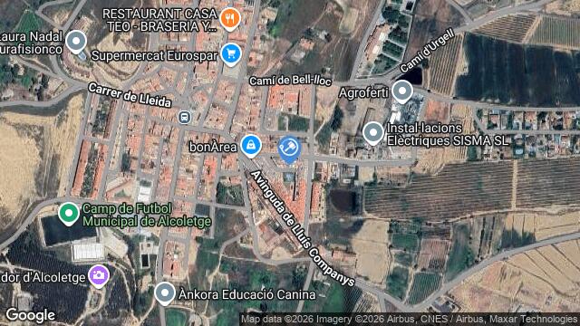 Ubicación de la subastas Subasta de cl pompeu fabra ( alcoletge) en ALCOLETGE