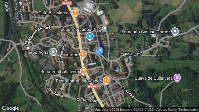 Ubicación de la subastas Subasta de garaje en RAMALES DE LA VICTORIA