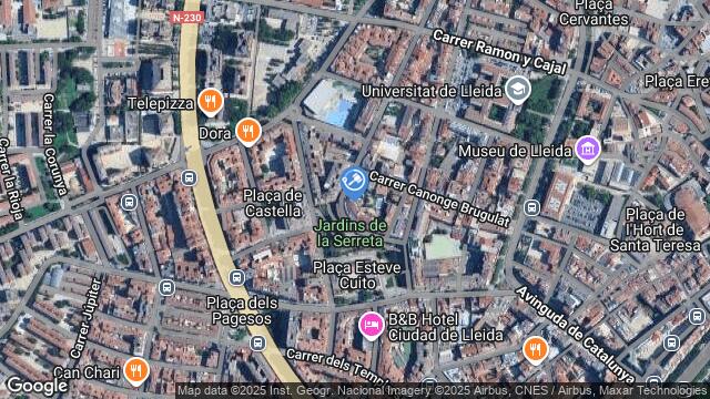 Ubicación de la subastas Subasta de local comercial en LLEIDA