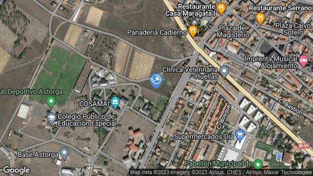 Ubicación de la subastas Subasta de vivienda en Astorga