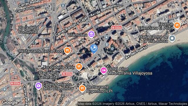 Ubicación de la subastas Subasta de vivienda en VILLAJOYOSA