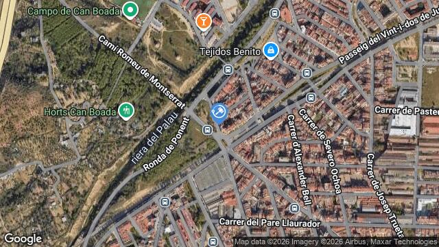 Ubicación de la subastas Subasta de garaje en Terrassa