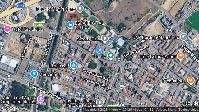 Ubicación de la subastas Subasta de garaje en Lleida