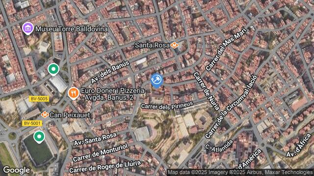 Ubicación de la subastas Subasta de vivienda en SANTA COLOMA DE GRAMENET
