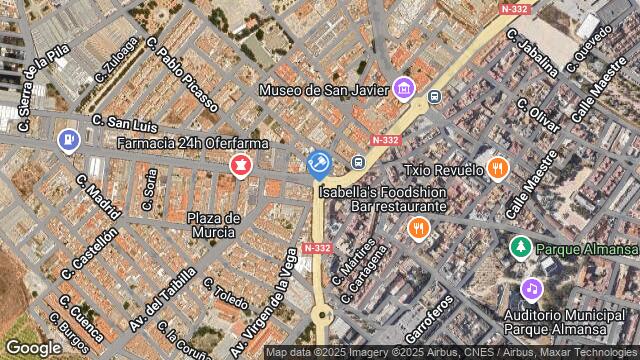 Ubicación de la subastas Subasta de vivienda en SAN JAVIER