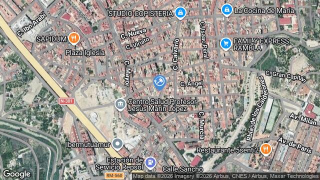 Ubicación de la subastas Subasta de vivienda en Molina de Segura