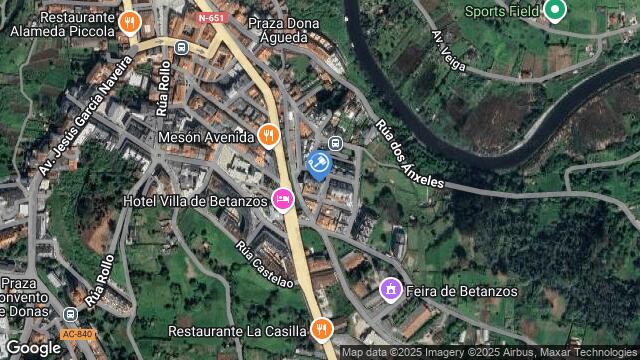 Ubicación de la subastas Subasta de garaje en Betanzos