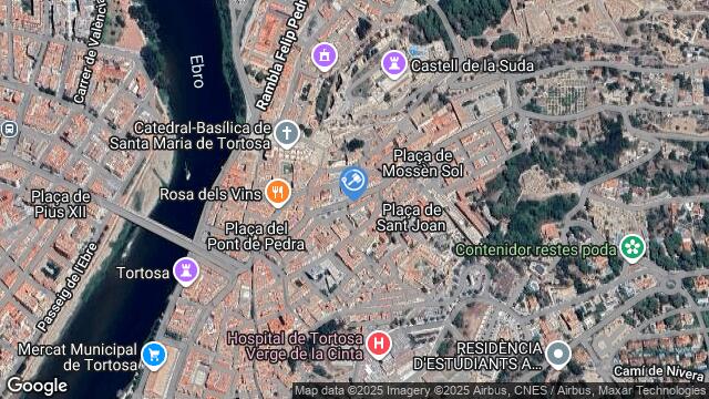 Ubicación de la subastas Subasta de finca rústica en TORTOSA