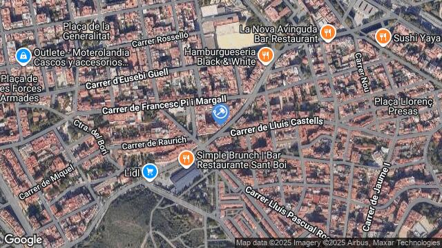 Ubicación de la subastas Subasta de garaje en SANT BOI DE LLOBREGAT