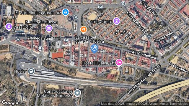 Ubicación de la subastas Subasta de garaje en HUELVA