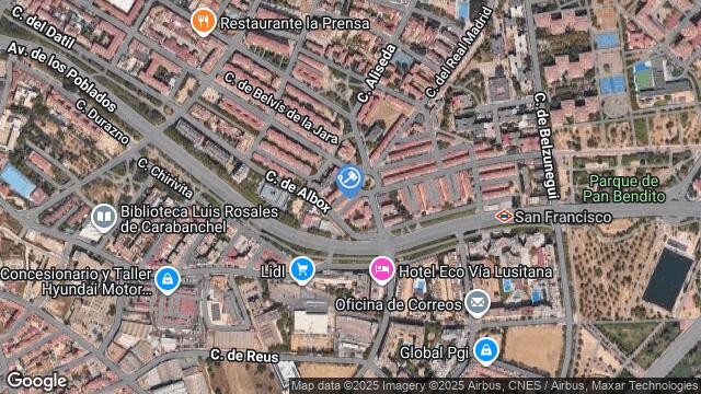 Ubicación de la subastas Subasta de vivienda en MADRID