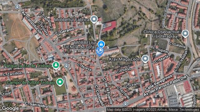 Ubicación de la subastas Subasta de vivienda en TROBAJO DEL CAMINO