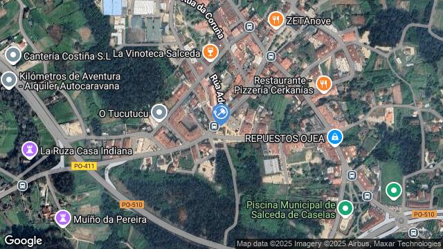 Ubicación de la subastas Subasta de finca rústica en Salceda de Caselas