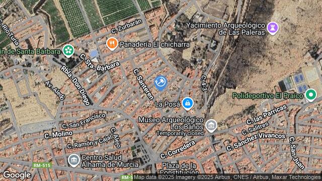 Ubicación de la subastas Subasta de vivienda en Alhama de Murcia