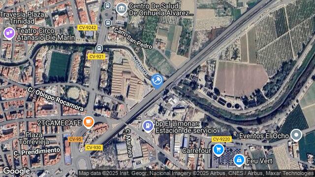 Ubicación de la subastas Subasta de vivienda en ORIHUELA