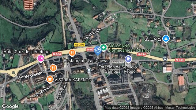 Ubicación de la subastas Subasta de garaje en EL BERRÓN