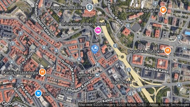 Ubicación de la subastas Subasta de vivienda en Bilbao