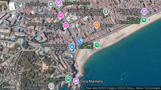 Ubicación de la subastas Subasta de local comercial en LLORET DE MAR