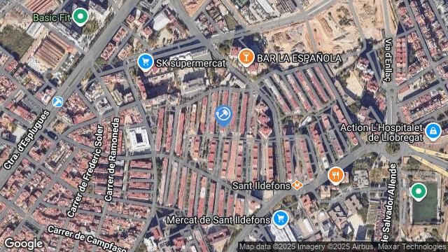 Ubicación de la subastas Subasta de vivienda en Cornellà de Llobregat