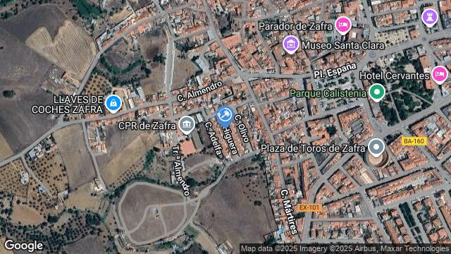 Ubicación de la subastas Subasta de finca rústica en ZAFRA