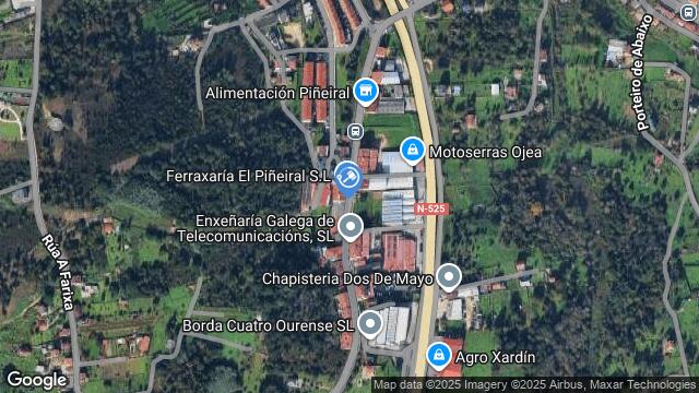 Ubicación de la subastas Subasta de local comercial en OURENSE