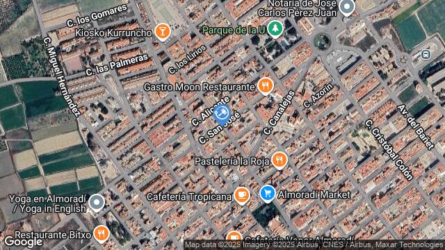 Ubicación de la subastas Subasta de vivienda en ALMORADI