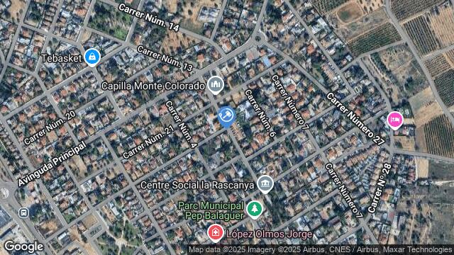 Ubicación de la subastas Subasta de vivienda en LA POBLA DE VALLBONA