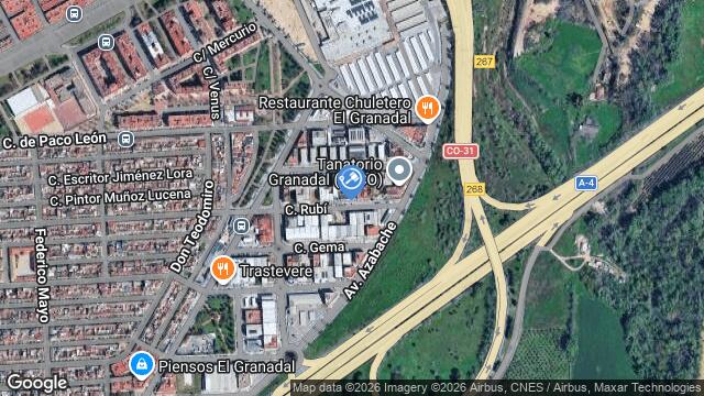 Ubicación de la subastas Subasta de cl rubi ( cÓrdoba) en CÓRDOBA