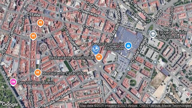 Ubicación de la subastas Subasta de solar en ALBACETE