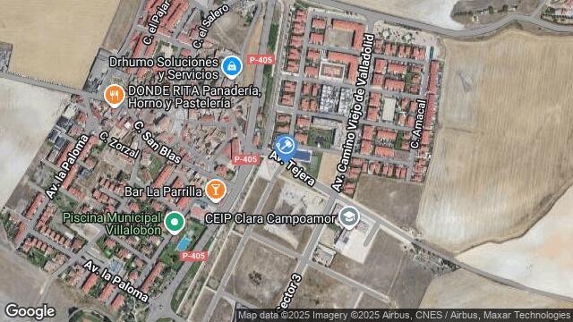 Ubicación de la subastas Subasta de solar en VILLALOBON