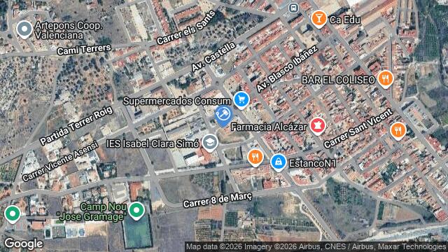 Ubicación de la subastas Subasta de cl blasco ibÁñez ( alcÚdia de crespins, l') en ALCÚDIA DE CRESPINS, L'