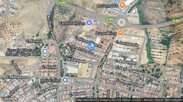 Ubicación de la subastas Subasta de cl richard strauss 18 en Málaga