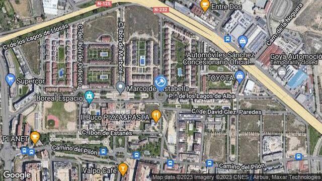 Ubicación de la subastas Subasta de solar en Zaragoza