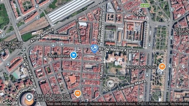 Ubicación de la subastas Subasta de cl alcalde aparicio y marin ( cÓrdoba) en CÓRDOBA