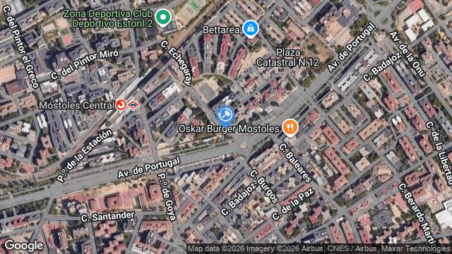 Ubicación de la subastas Subasta de av portugal ( mÓstoles) en MÓSTOLES