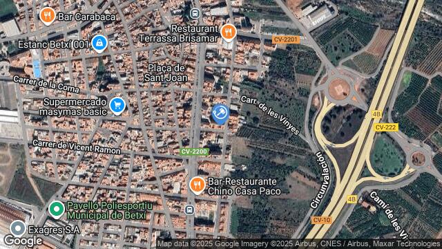 Ubicación de la subastas Subasta de vivienda en Betxi