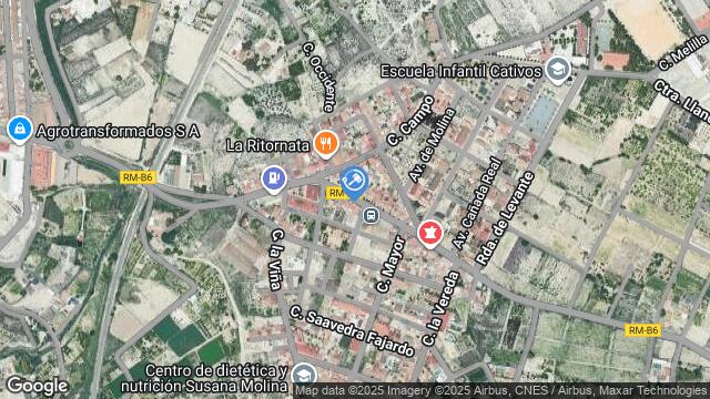 Ubicación de la subastas Subasta de solar en Molina de Segura