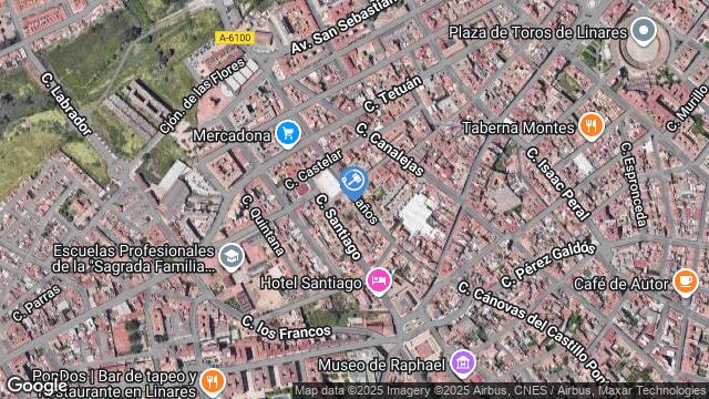 Ubicación de la subastas Subasta de vivienda en LINARES