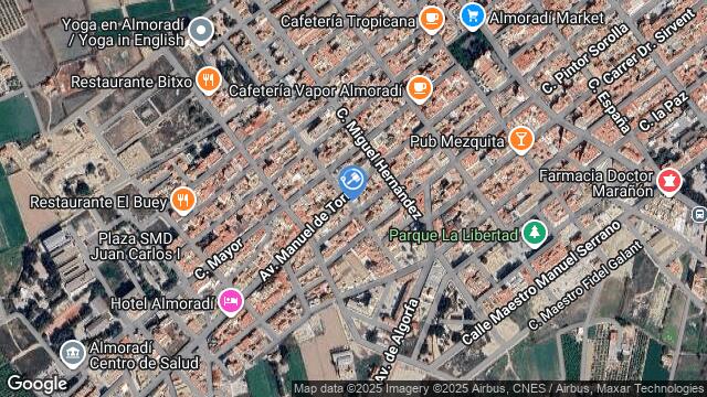 Ubicación de la subastas Subasta de vivienda en almoradi