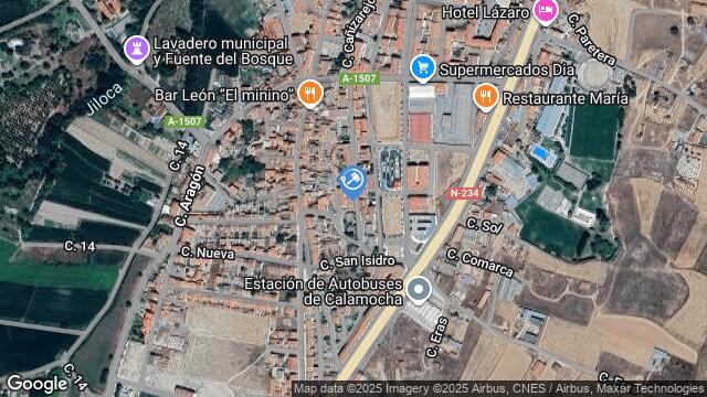 Ubicación de la subastas Subasta de vivienda en CALAMOCHA